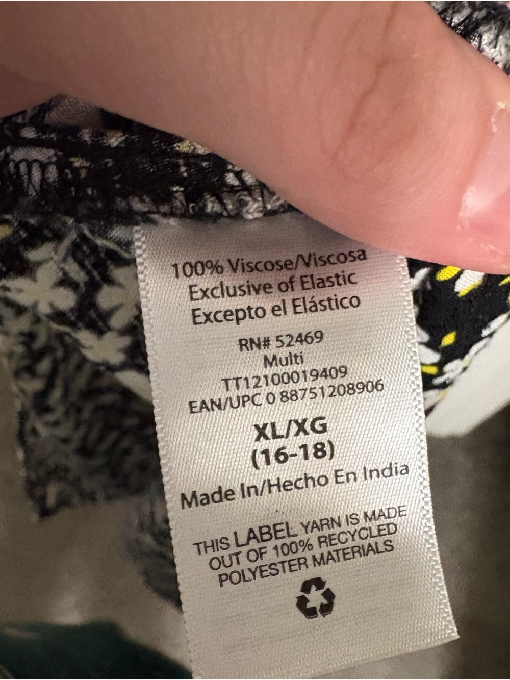Time and tru XL v neck dress - Picture 7 of 7